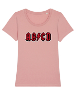 AB CD Tricou mânecă scurtă guler larg fitted Damă Expresser