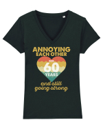Annoying Each Other For 60 Years And Still Going Strong Tricou mânecă scurtă guler V Damă Evoker