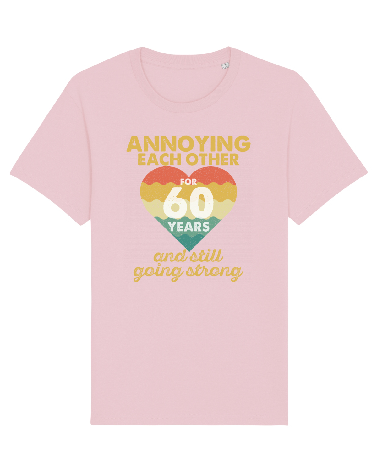 Tricou mânecă scurtă Unisex Rocker Cotton Pink