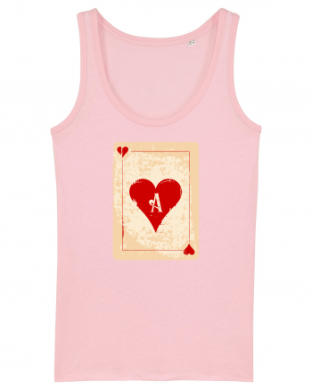 Red heart ace Cotton Pink