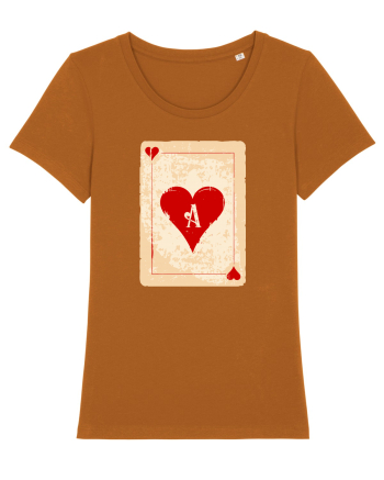Red heart ace Roasted Orange