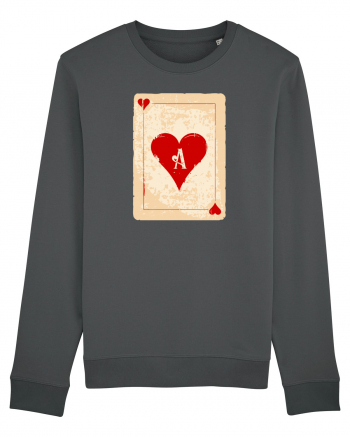 Red heart ace Anthracite