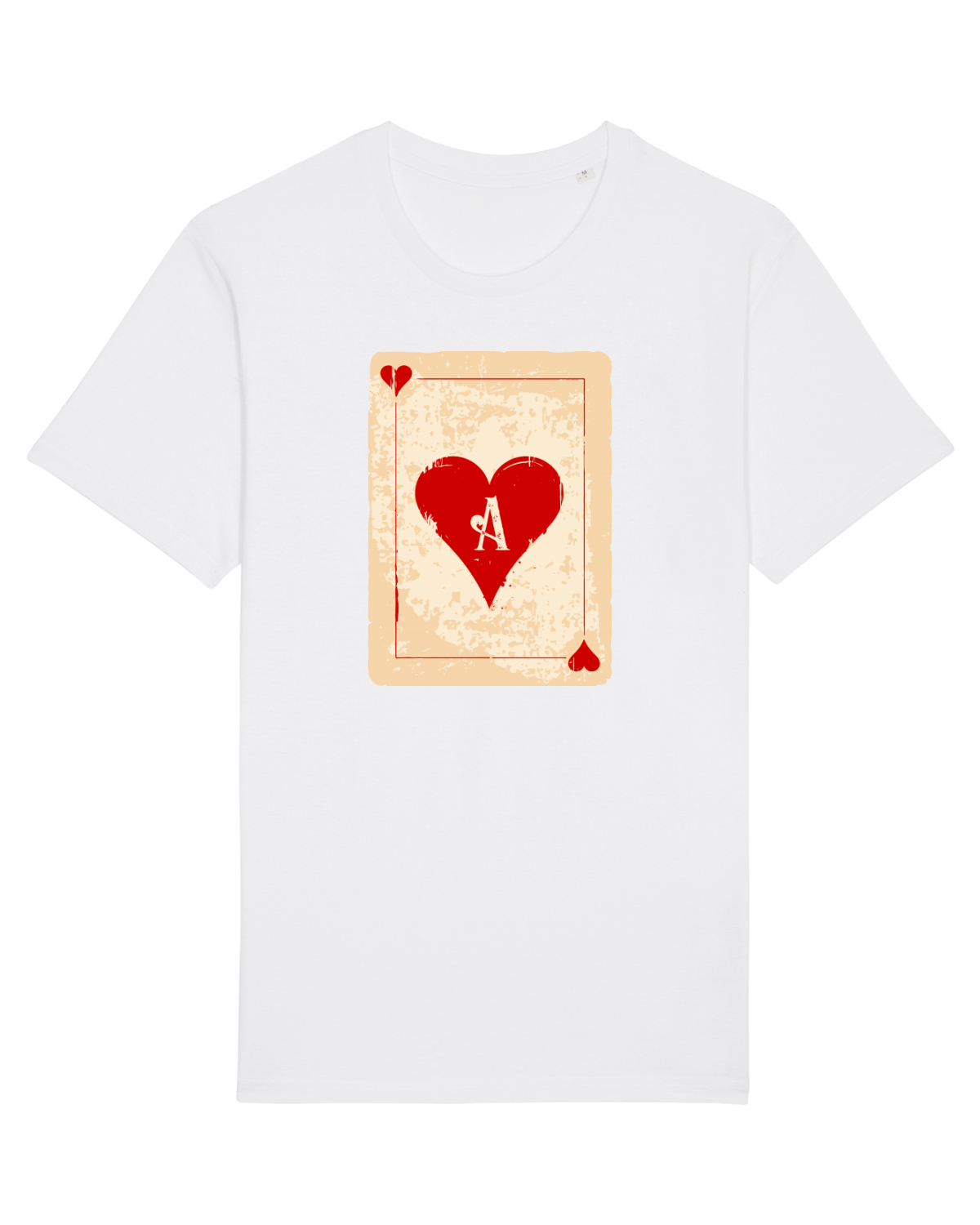 Tricou mânecă scurtă Unisex Rocker White