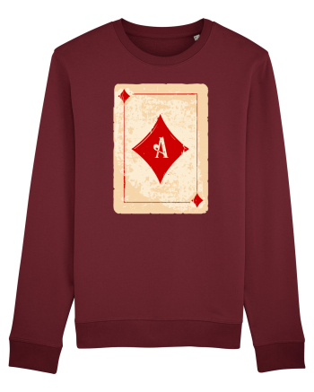 Diamond ace Burgundy