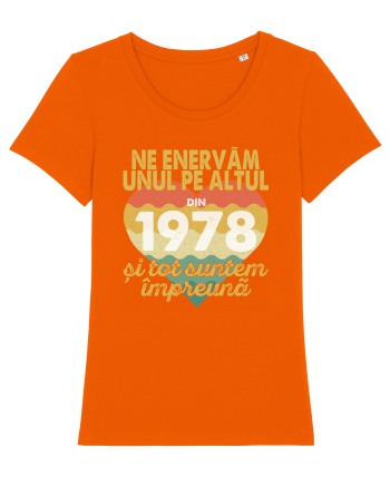 Ne enervam unul pe altul din 1978 si tot suntem impreuna Bright Orange