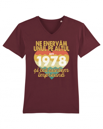 Ne enervam unul pe altul din 1978 si tot suntem impreuna Burgundy