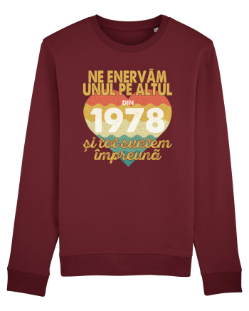 Ne enervam unul pe altul din 1978 si tot suntem impreuna Burgundy