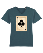 Ace of cross Tricou mânecă scurtă guler V Bărbat Presenter