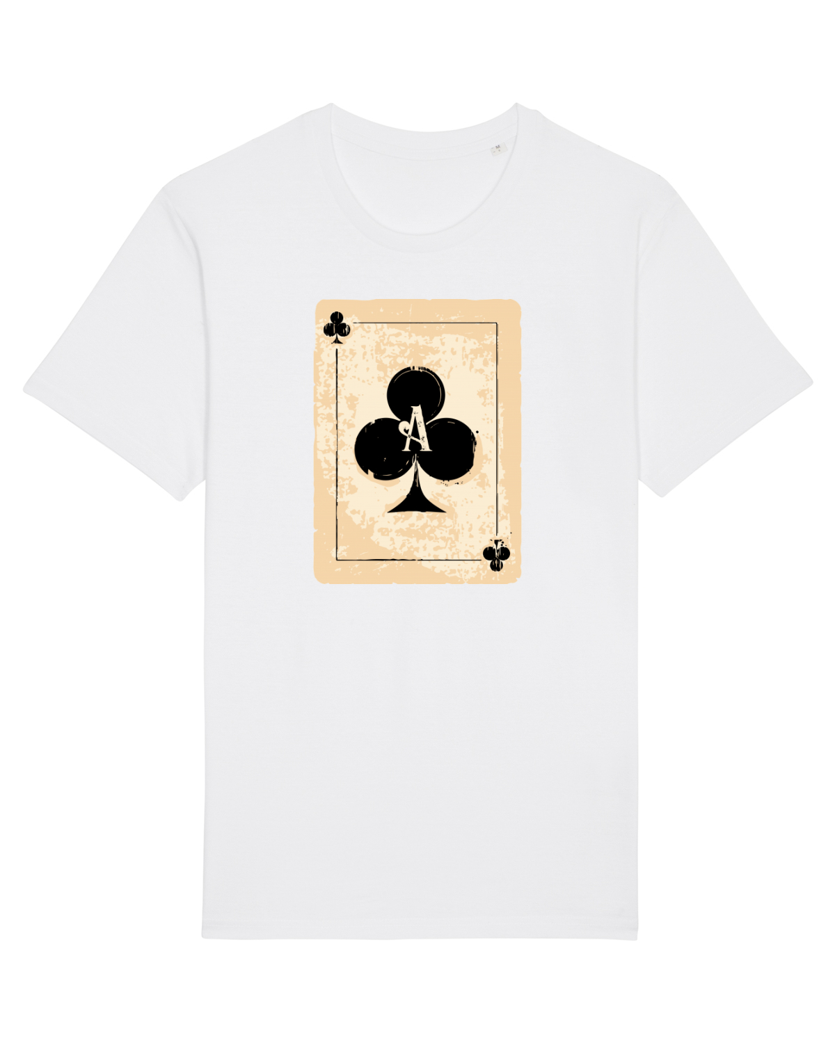 Tricou mânecă scurtă Unisex Rocker White