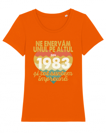 Ne enervam unul pe altul din 1983 si tot suntem impreuna Bright Orange