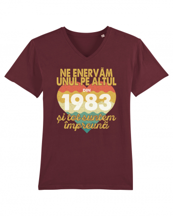 Ne enervam unul pe altul din 1983 si tot suntem impreuna Burgundy