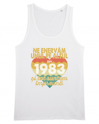 Ne enervam unul pe altul din 1983 si tot suntem impreuna White