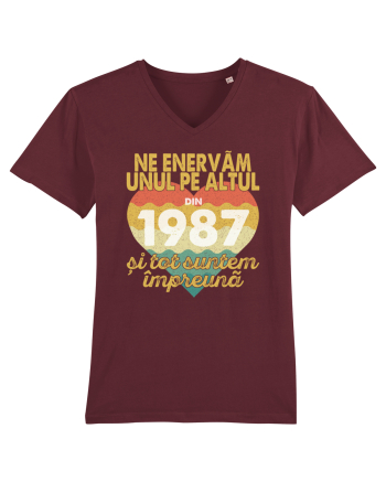 Ne enervam unul pe altul din 1987 si tot suntem impreuna Burgundy