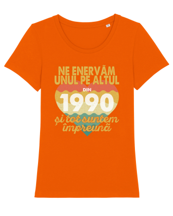 Ne enervam unul pe altul din 1990 si tot suntem impreuna Bright Orange
