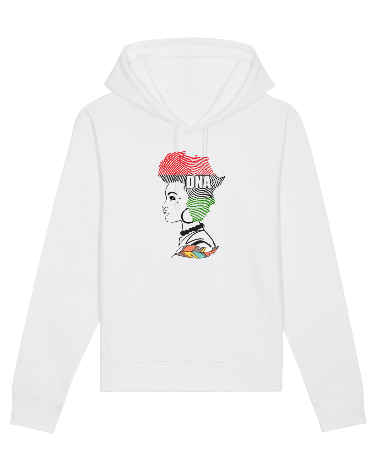 Hanorac Unisex Drummer White
