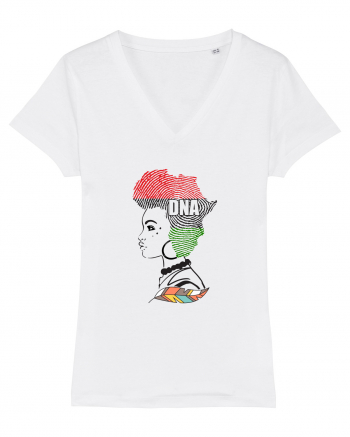 Africa DNA White