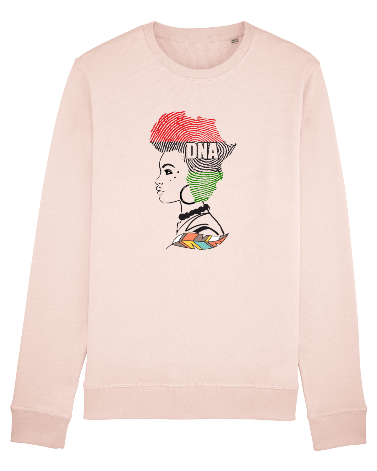 Bluză mânecă lungă Unisex Rise Candy Pink