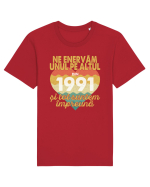 Ne enervam unul pe altul din 1991 si tot suntem impreuna Tricou mânecă scurtă Unisex Rocker