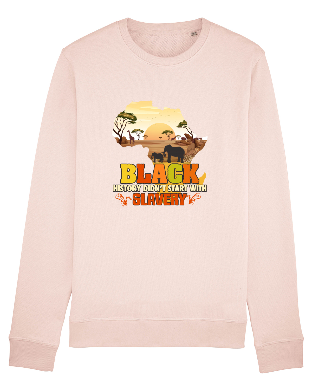 Bluză mânecă lungă Unisex Rise Candy Pink