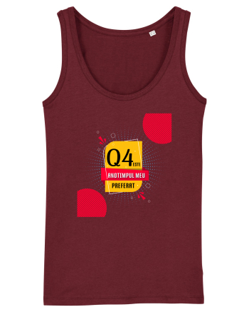 Q4 este anotimpul meu preferat Burgundy