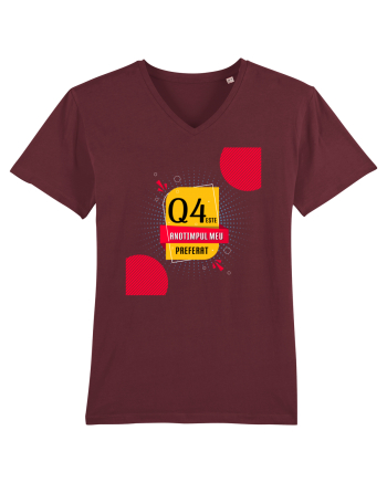 Q4 este anotimpul meu preferat Burgundy