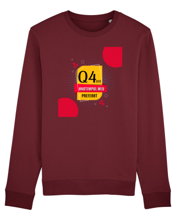 Q4 este anotimpul meu preferat Burgundy