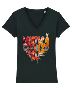 Muzică Tricou mânecă scurtă guler V Damă Evoker
