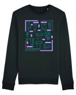 Liniștit! Bluză mânecă lungă Unisex Rise