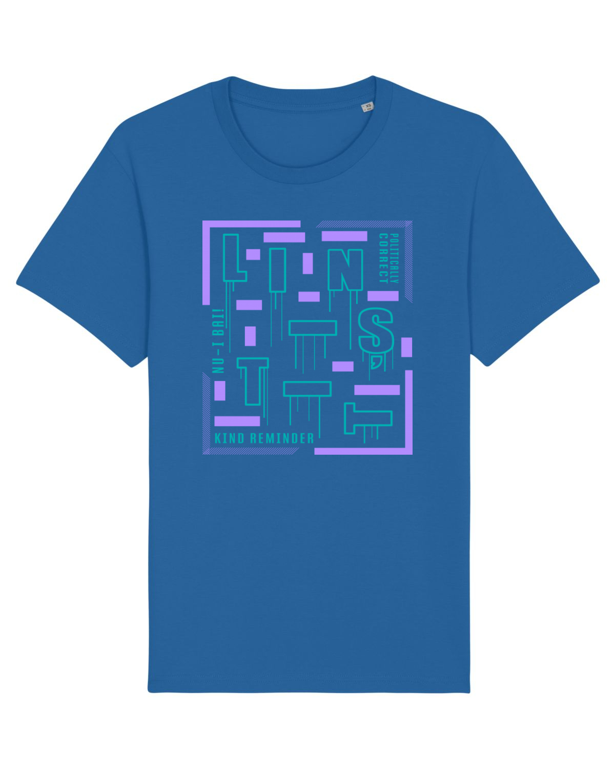 Tricou mânecă scurtă Unisex Rocker Royal Blue