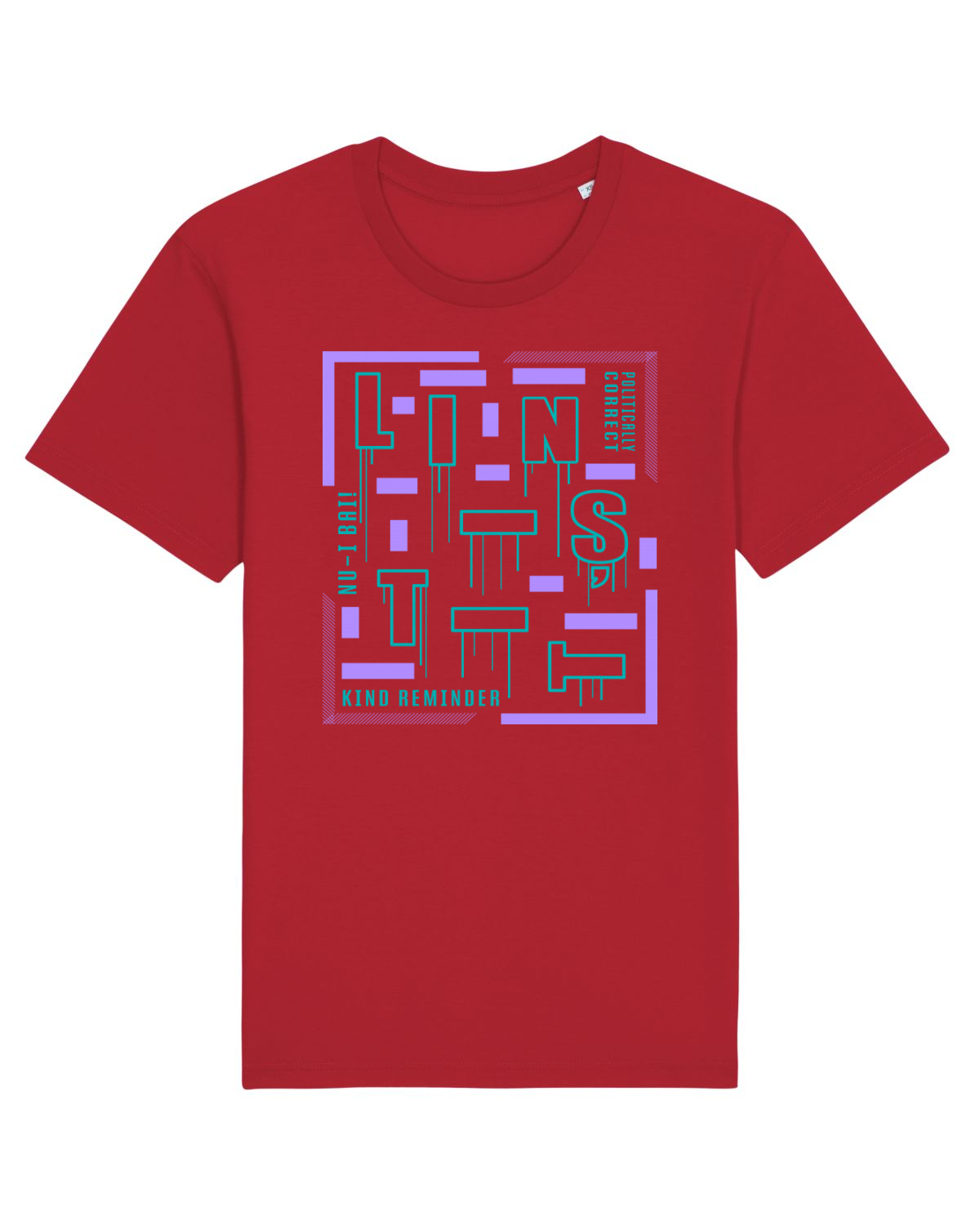 Tricou mânecă scurtă Unisex Rocker Red