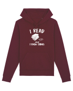 I read and I know things. Hanorac Unisex Drummer