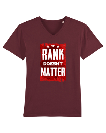 Rank doesn't matter Burgundy