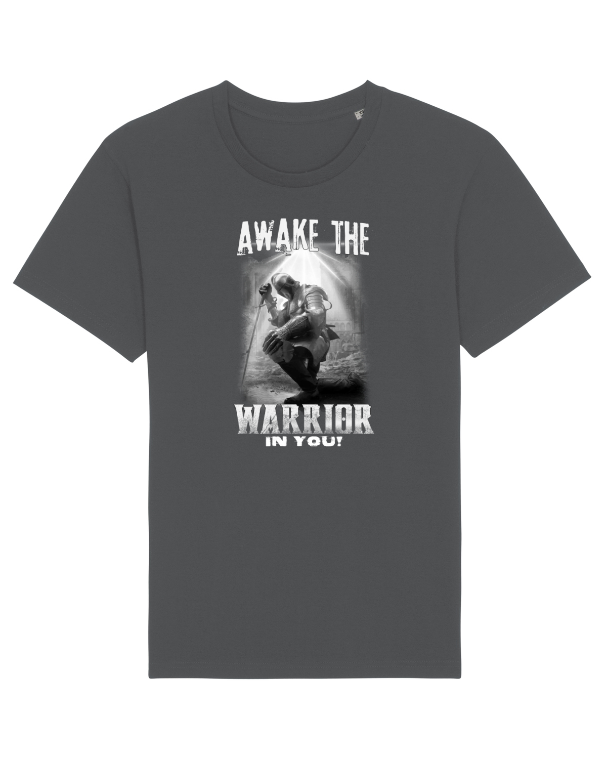 Tricou mânecă scurtă Unisex Rocker Anthracite