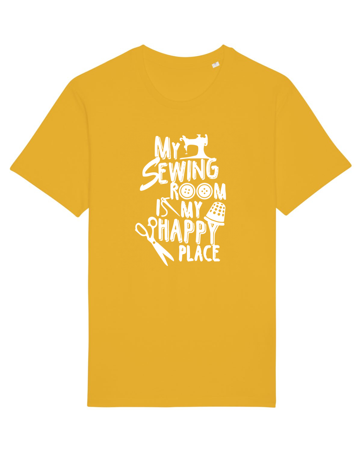 Tricou mânecă scurtă Unisex Rocker Spectra Yellow