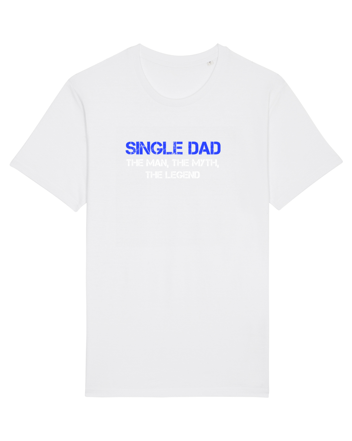 Tricou mânecă scurtă Unisex Rocker White