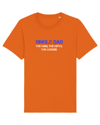 SINGLE DAD Bright Orange