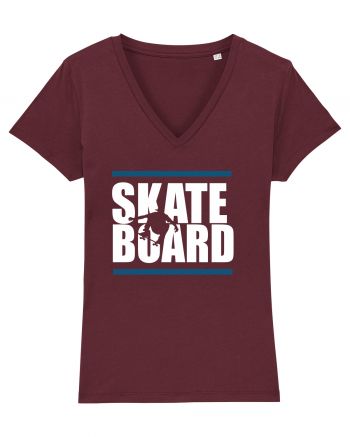 SKATE BOARD Burgundy