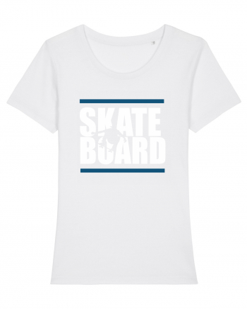 SKATE BOARD White