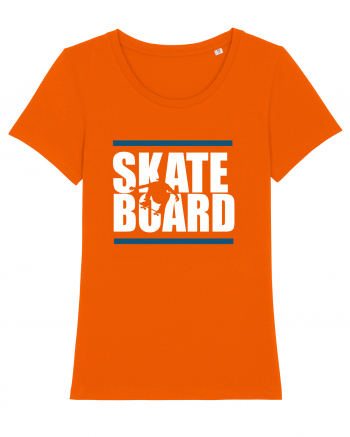 SKATE BOARD Bright Orange