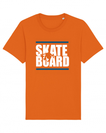 SKATE BOARD Bright Orange