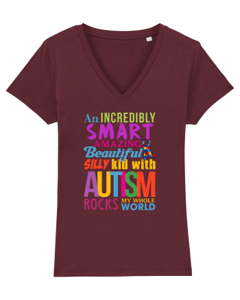 Autism Burgundy