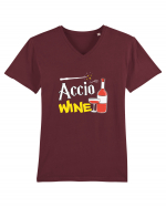 Accio wine Tricou mânecă scurtă guler V Bărbat Presenter