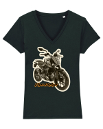 The Duke Tricou mânecă scurtă guler V Damă Evoker