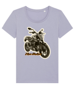 The Duke Tricou mânecă scurtă guler larg fitted Damă Expresser