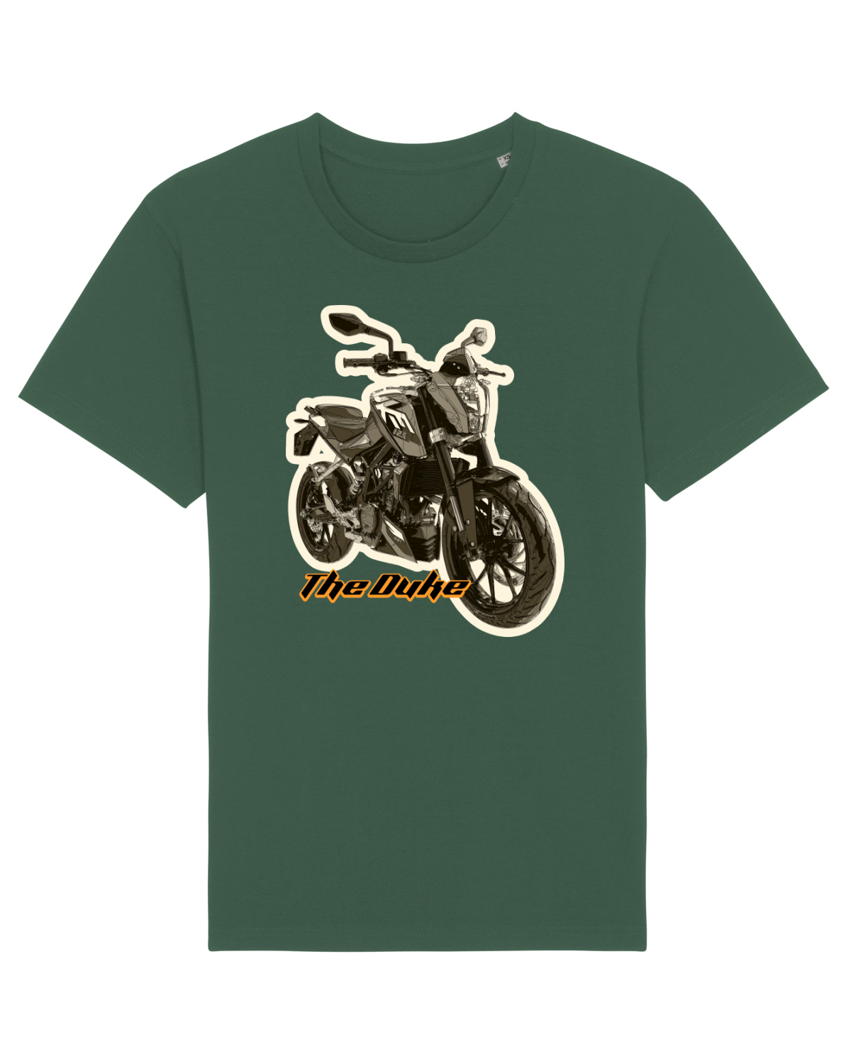 Tricou mânecă scurtă Unisex Rocker Bottle Green