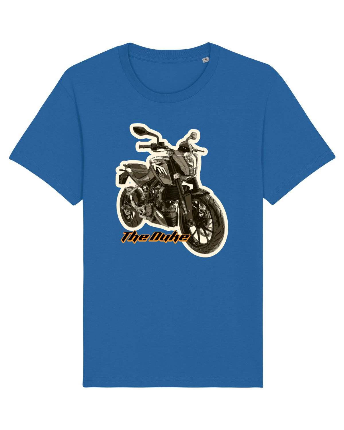Tricou mânecă scurtă Unisex Rocker Royal Blue