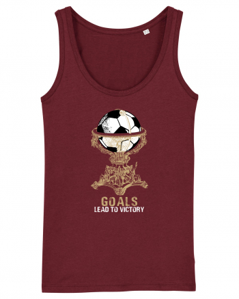 Football Goals Burgundy