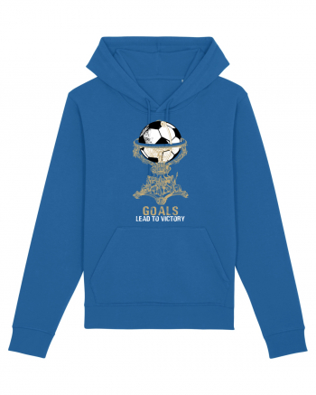 Football Goals Royal Blue