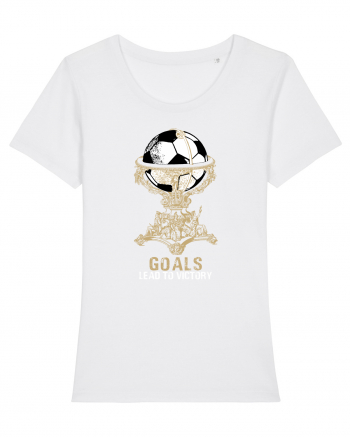 Football Goals White