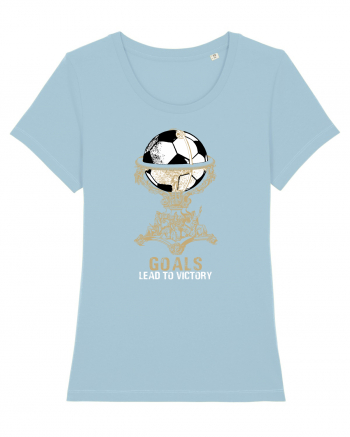 Football Goals Sky Blue